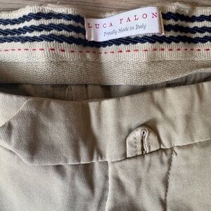 Luca Faloni Tan Trousers